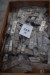 Large lot of fittings for door handles
