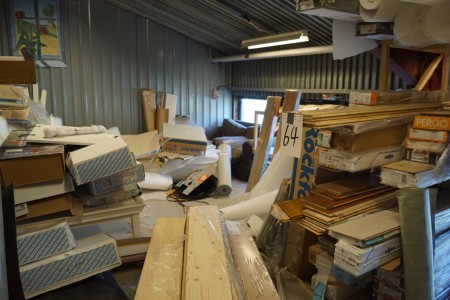 Large assortment of wood, floor + sheets + moldings + subfloor, etc. everything must be included.