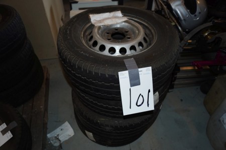 5 Stück Reifen mit Felgen 235 / 65R16C