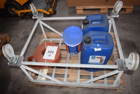 Trolley + system adhesive + addition to cattle feed. 50 L.