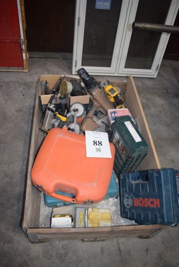 Lot of air and power tools