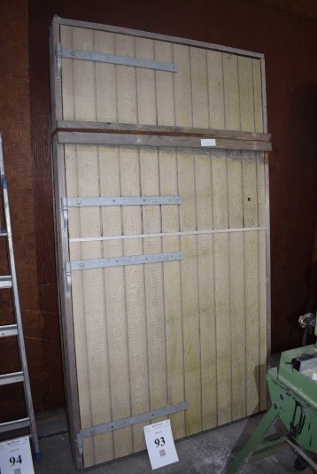 Stable door. With halving door. 212x119