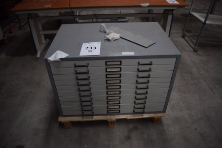 File cabinet. 102x69x66 cm.