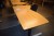 El hæve- sænkebord. 200x110 cm. + kontorstol