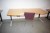El hæve- sænkebord. 220x104 cm. + kontorstol