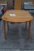 Dining table. 155x82x73 cm. - Stand: worn.