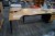 Desk with drawer table. Total length: 300 x 120 x 73 cm.