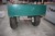 ATV wagon with wiring. User guide included. 186x112x100 cm. Trailer coupling is 90 cm.