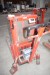 Pallet lifter max. 1000 kg. Model: MM 610. Tested and OK. Without charger. Fork length: 118 cm.