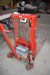 Pallet lifter max. 1000 kg. Model: MM 610. Tested and OK. Without charger. Fork length: 118 cm.