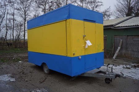 Niewiadow Selandia F1326, sales cart L: 372 B: 212 H: 286 cm reg.nr.BN5436 without plates, First Registration date: 22-11-2002 visible date: 04-10-2017