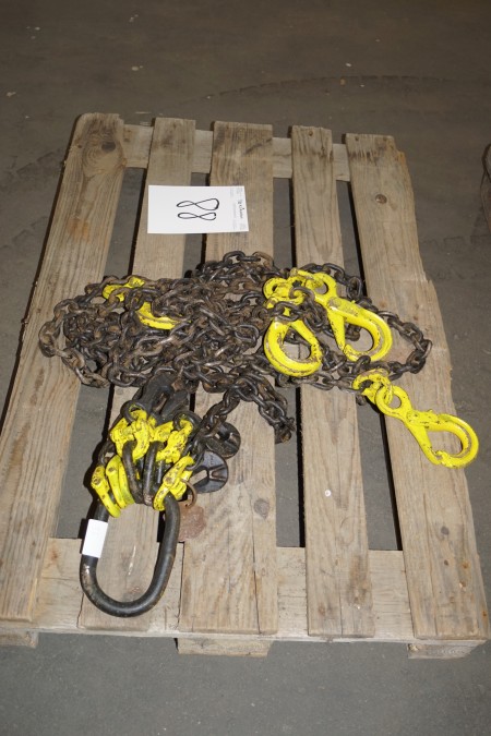 Lifting chain 4 point, 6.7 tons