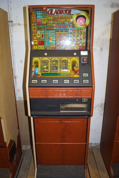 Spilleautomat mærke: GLADIATOR ikke afprøvet H:168 D:43 B:55 cm