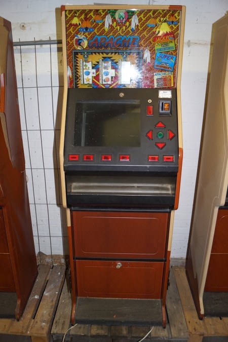 Spielautomatenmarke: APACHE nicht getestet H: 168 T: 43 B: 55 cm