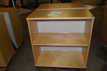 Shelf with shelf + cupboard with 3 drawers 86x80x40 cm