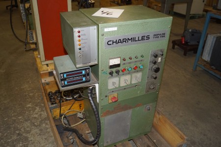 Charmilles eleroda 10 Sinkgnister med charmilles isopulse type p25. med heidenhain styring. Og diverse værktøjer.