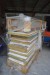 A lot of insulation plates. 220x60x4.5 cm