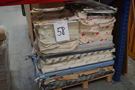 Pallet with various paper