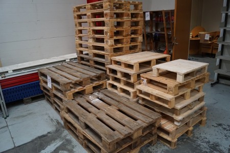 Various pallets