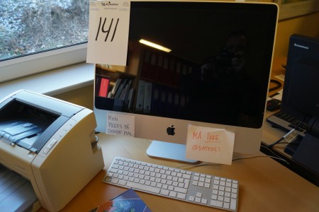 IMAC, 27 inches, with mouse and keyboard