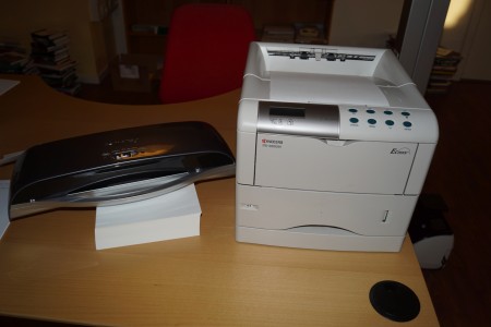 FELLOWES laminate machine + KYOCERA FS-3830N printer