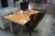 Hæve/sænkebord 160x100 cm med skuffedarium + kortlæser og skærm