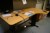 Hæve/sænkebord 160x100 cm + skuffedarium