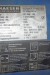 KAESER Kompressor, Typ EPC-440-100, 10 bar, 300L. In min. mit elektronischem Wasserabscheider + Kältetrockner, Typ 349-077, 160 PSI