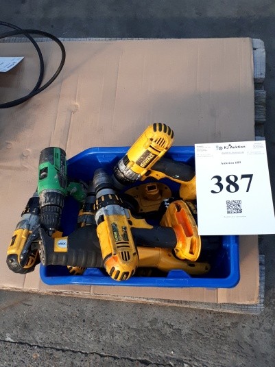 Various power tools. Condition: Tested and OK.