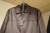 Brown AC leather jacket size L