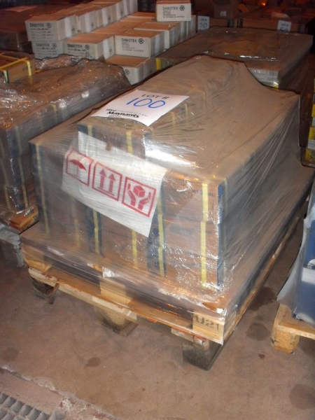 Contents of 3:- Pallets of Nippon Steel 1.0mm Nittetso YK-C cut wire. Ca. 100 pcs à 25 Kg