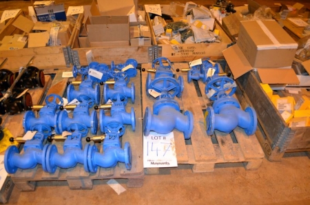 (2) Pallets of various valves