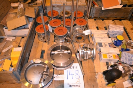 (1) Pallet of various flap valves