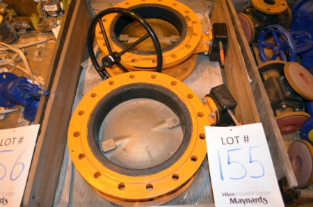 (1) Pallet of two butterfly valves