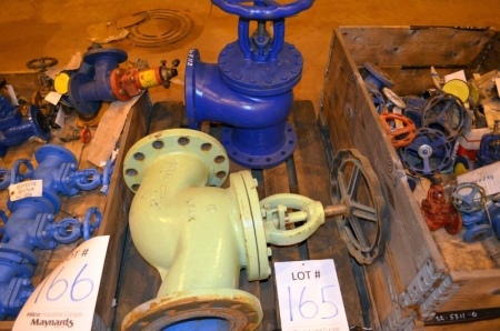 (1) Pallet containing two valves
