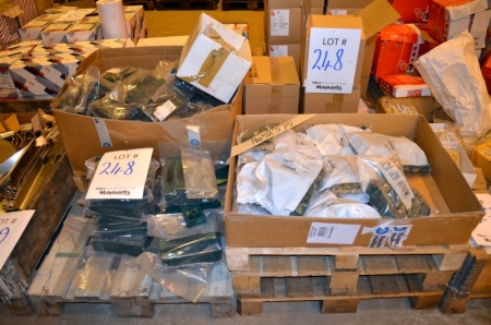 (2) Pallets Containing rsb plastic fittings including 510-207-025,510-107-027 and 513-207-027