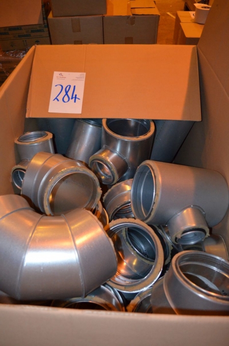 (1) pallet Containing insulated pipe fittings including tees and bends