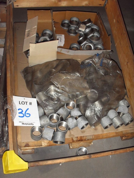 (3) Pallets of assorted fasteners and fittings as lotted.