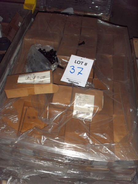 (6) Pallets of assorted metric bolts, set bolts, nuts, and althread as lotted.