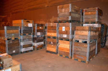 (25) Pallets Containing various size black groved rubber strip