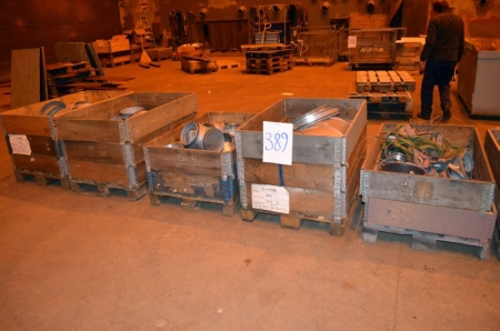 (6) Pallets Containing various pipe fittings