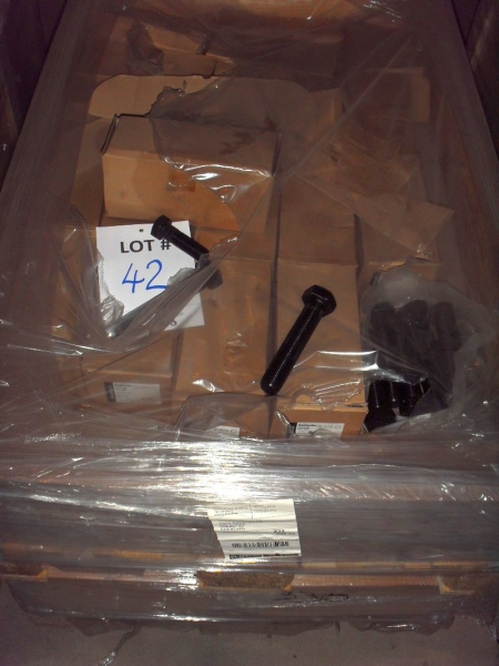 (6) Pallets of assorted metric bolts, set bolts and nuts as lotted.
