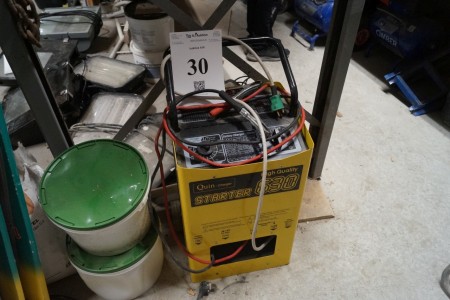 Booster brand Quin charger 630 12 and 24 volts.