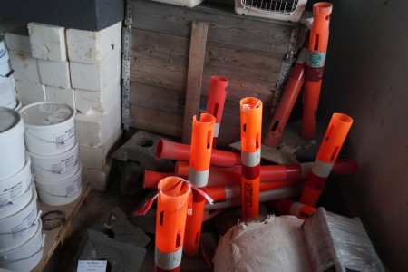 Large lot of cones.