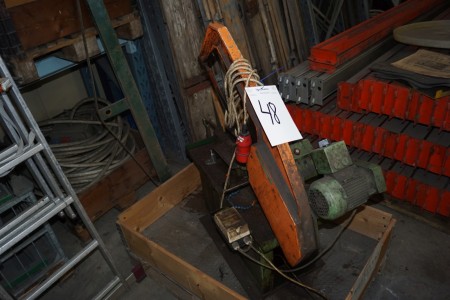 Cold saw 400 mm.
