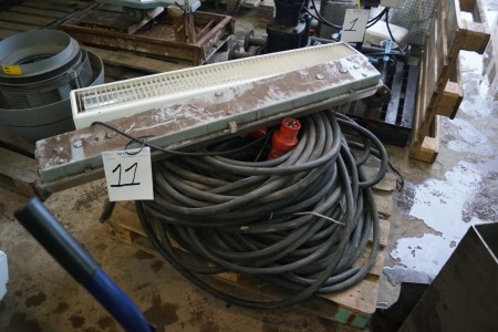 Kabel med 63 amperes stik 