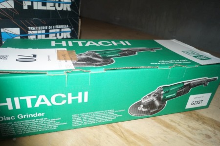Hitachi angle grinder. G23 ST. 230 volts. Unused.