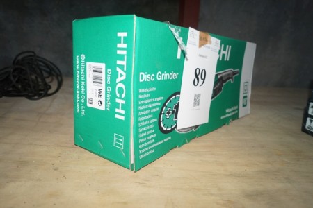 Hitachi angle grinder. G23 ST. 230 volts. Unused.