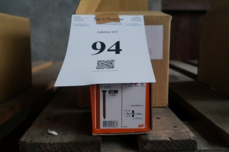 Box mit Spießbetonschrauben. 7,5x92. 8 Stück auf 100 Schrauben