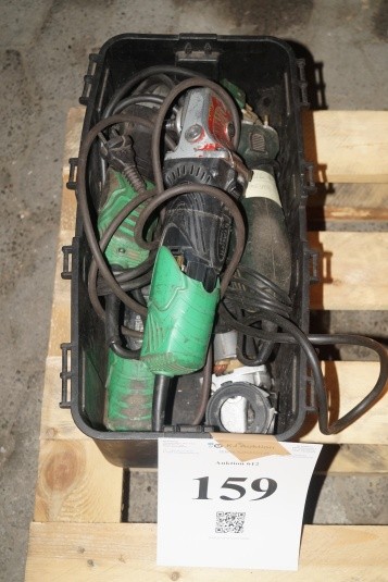 Lot of power tools. Condition unknown